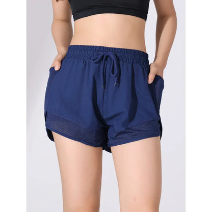 Shorts de fitness taille haute pour femmes