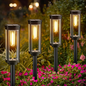Lanterne Solaire Écologique pour Extérieur - Lampes Suspendues LED Élégantes pour le Jardin