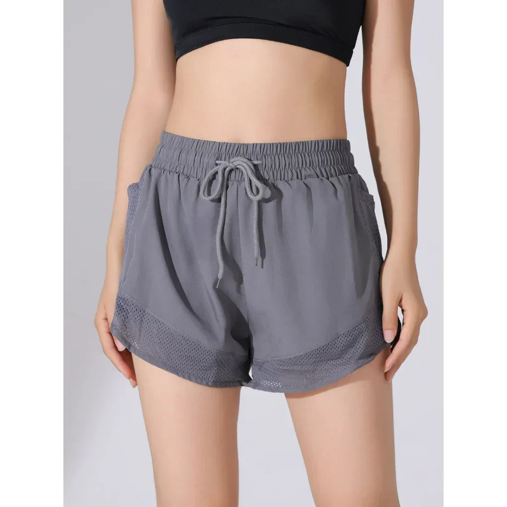 Shorts de fitness taille haute pour femmes