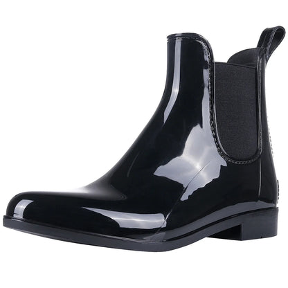 ZARA | Bottines glossy chic