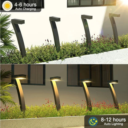 Projecteurs Solaires LED Étanches pour Jardin et Allée
