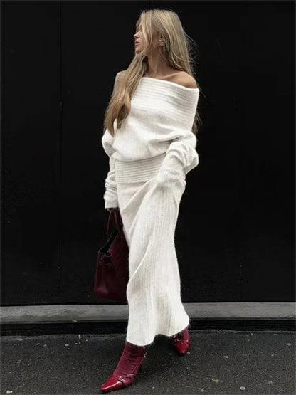 ANIKA | Ensemble pull & jupe - Luviera Fashion