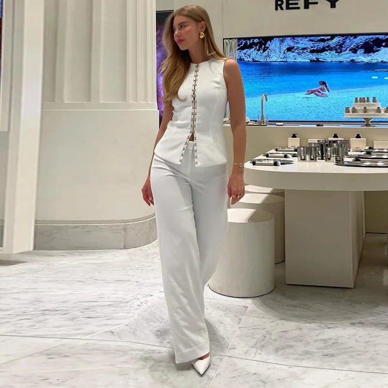 ÉLISA | Costume féminin moderne pour un look tendance - Luviera Fashion