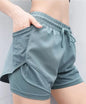 Shorts de fitness taille haute pour femmes