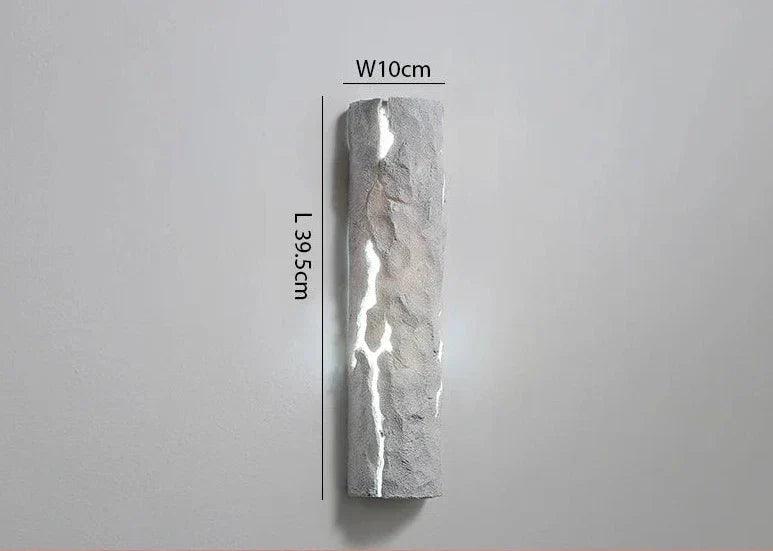 Applique Murale Extérieure Moderne - Éclairage en Résine Étanche IP65