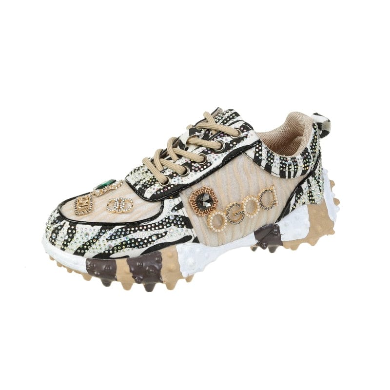 VERONIQUE | Chaussures Étincelantes en Diamant - Luviera Fashion