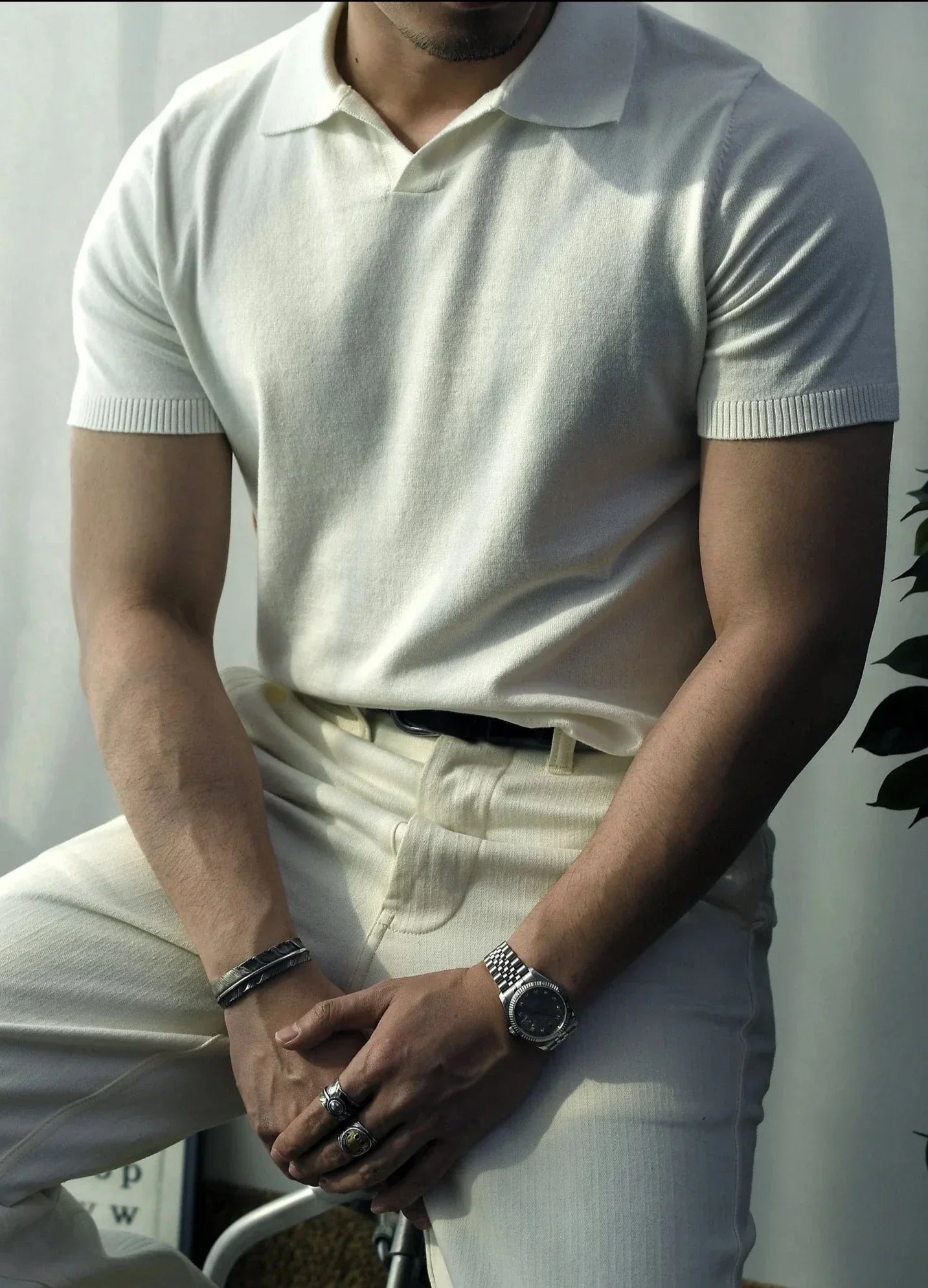 BERNARD | Polo raffiné style Old Money pour hommes - Luviera Fashion