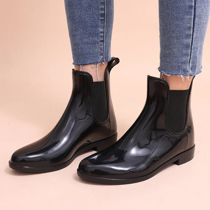 ZARA | Bottines glossy chic