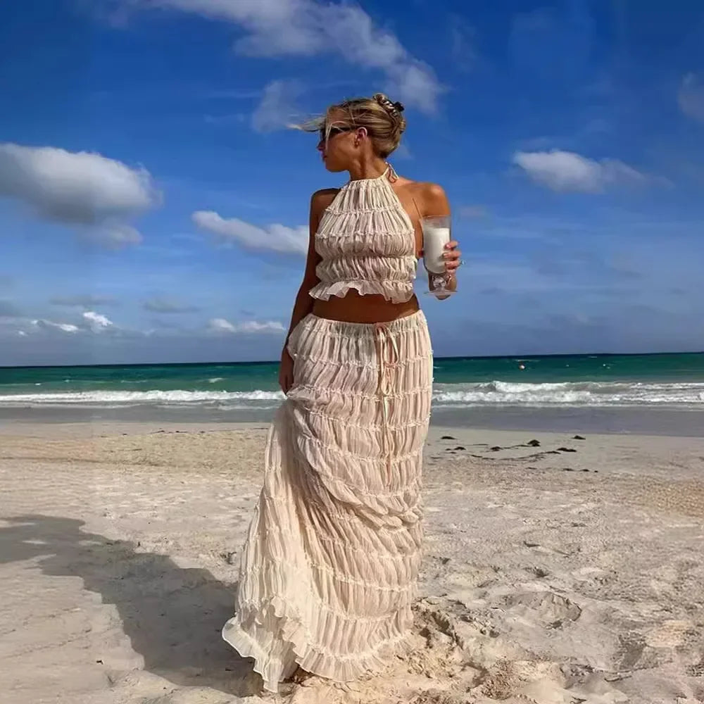 LINA | Ensemble deux pièces élégant et raffiné pour une allure chic