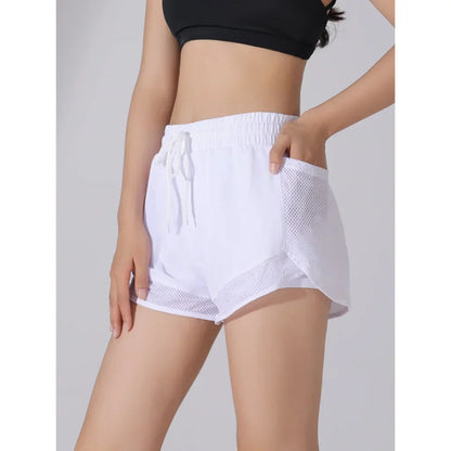 Shorts de fitness taille haute pour femmes