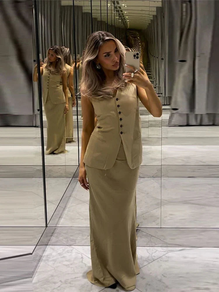 MILA | Ensemble chic à deux pièces pour femmes - Luviera Fashion