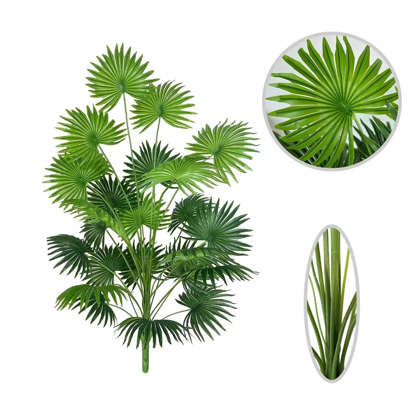 Chic Exotique avec une Note de Palmier