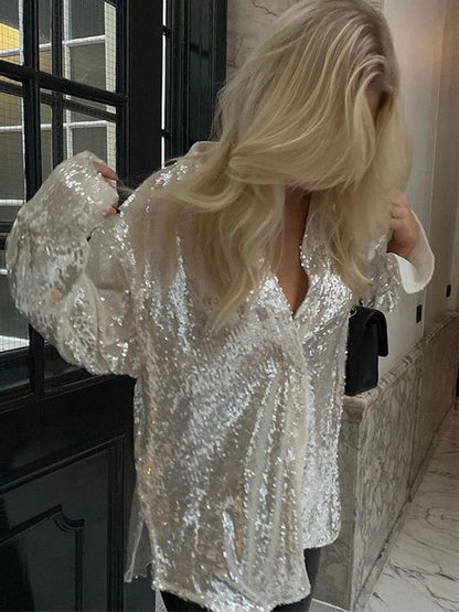 GlitteryRobe | Chemisier d'été oversize pour femmes - Collection 2025
