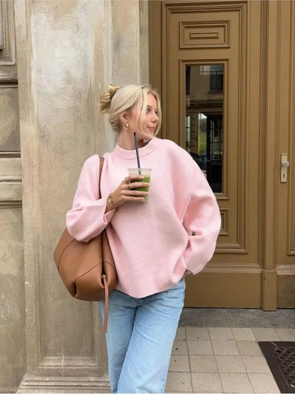 ÉLARA | Pull-over d'automne élégant pour un confort optimal - Luviera Fashion