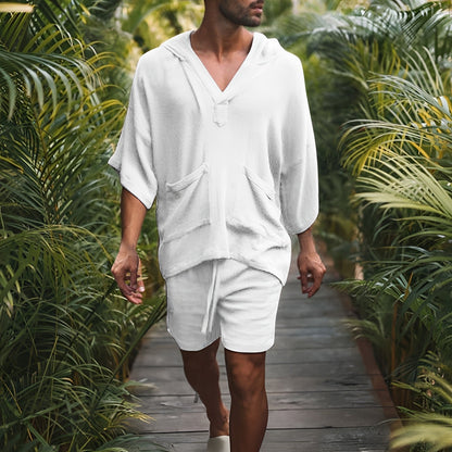 Bali Boho Men's Set | Shirt & Shorts