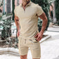 Ensemble d'été élégant et aéré pour hommes – Polo et shorts Nilo