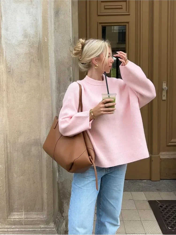 ÉLARA | Pull-over d'automne élégant pour un confort optimal - Luviera Fashion