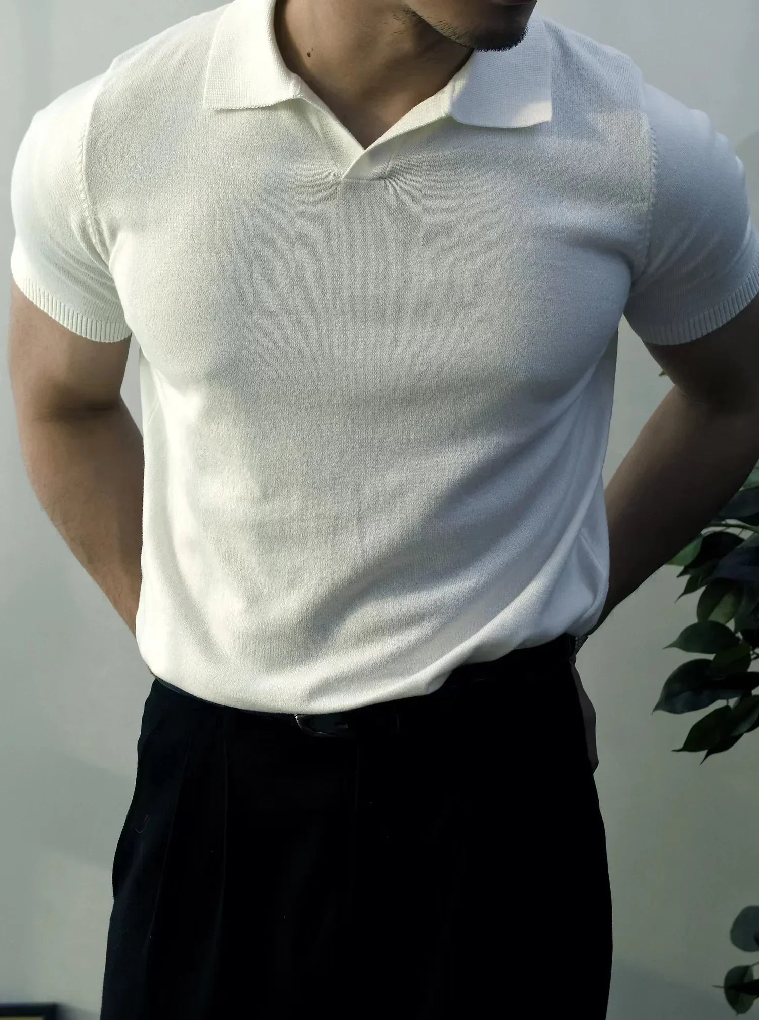 BERNARD | Polo raffiné style Old Money pour hommes - Luviera Fashion