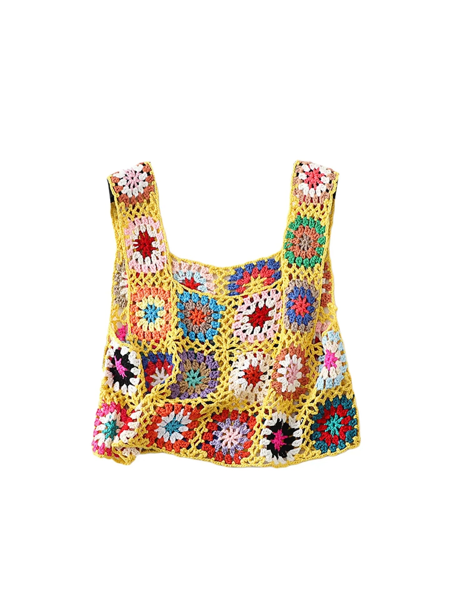 NOA | Top en maille fleurie