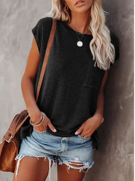 CÉLESTE | T-shirt top pour femmes - Luviera Fashion