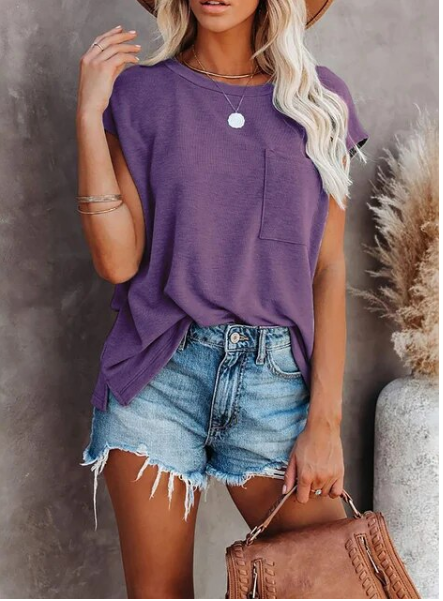 CÉLESTE | T-shirt top pour femmes - Luviera Fashion