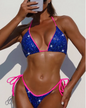MIA | Bikini bleu scintillant - Luviera Fashion