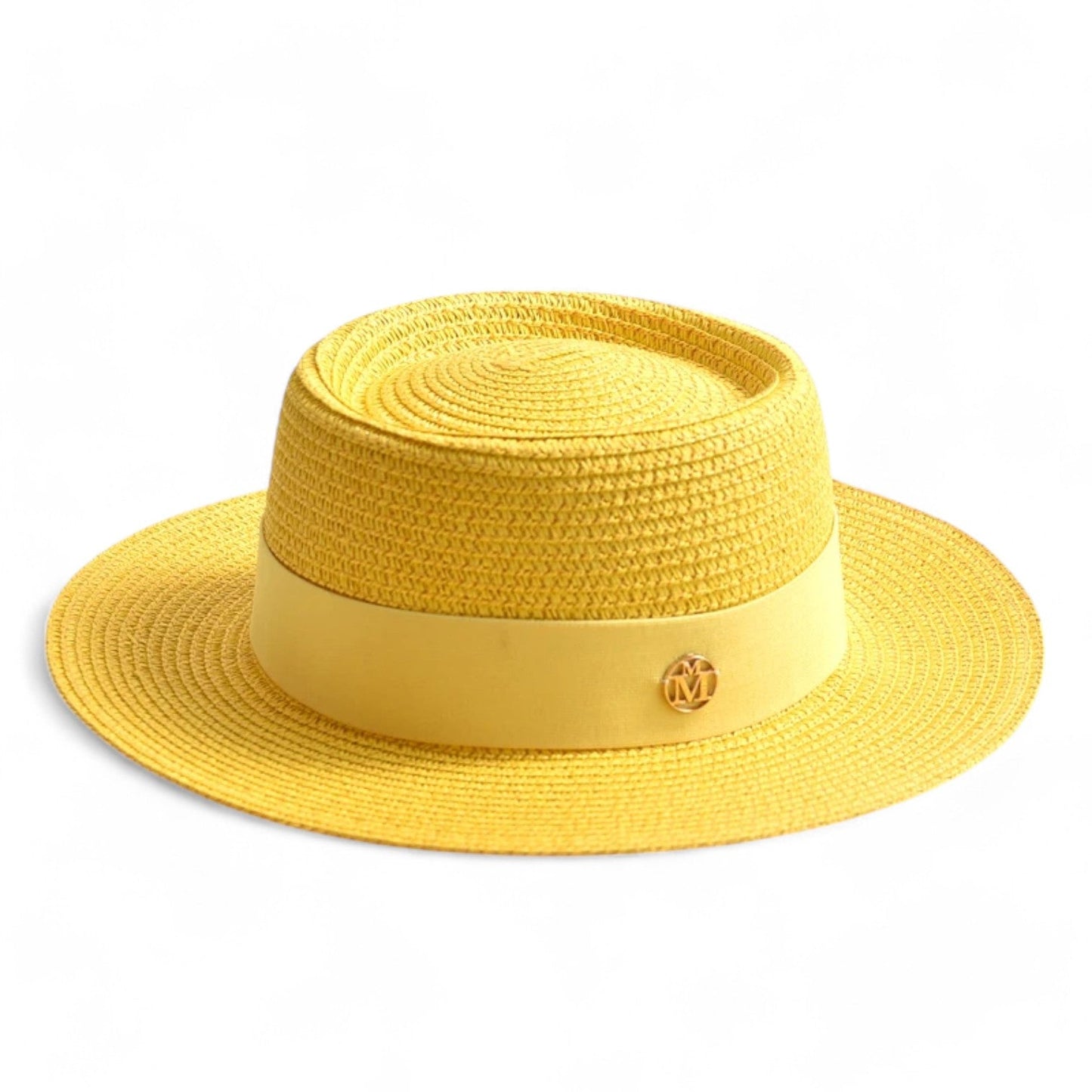 Élégant chapeau de paille pour femmes – Protection solaire