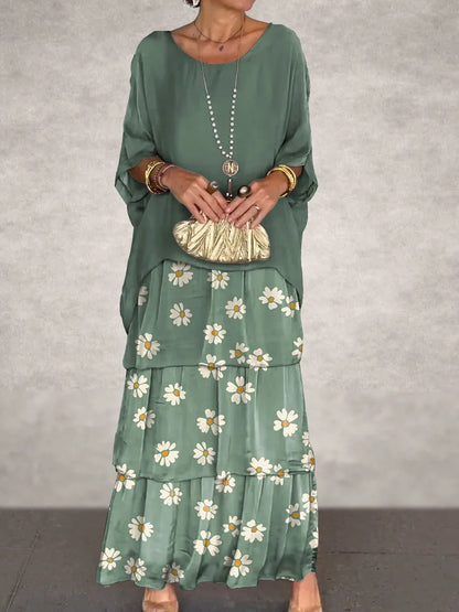 LEPPA | Robe d'été tendance à manches courtes - Luviera Fashion