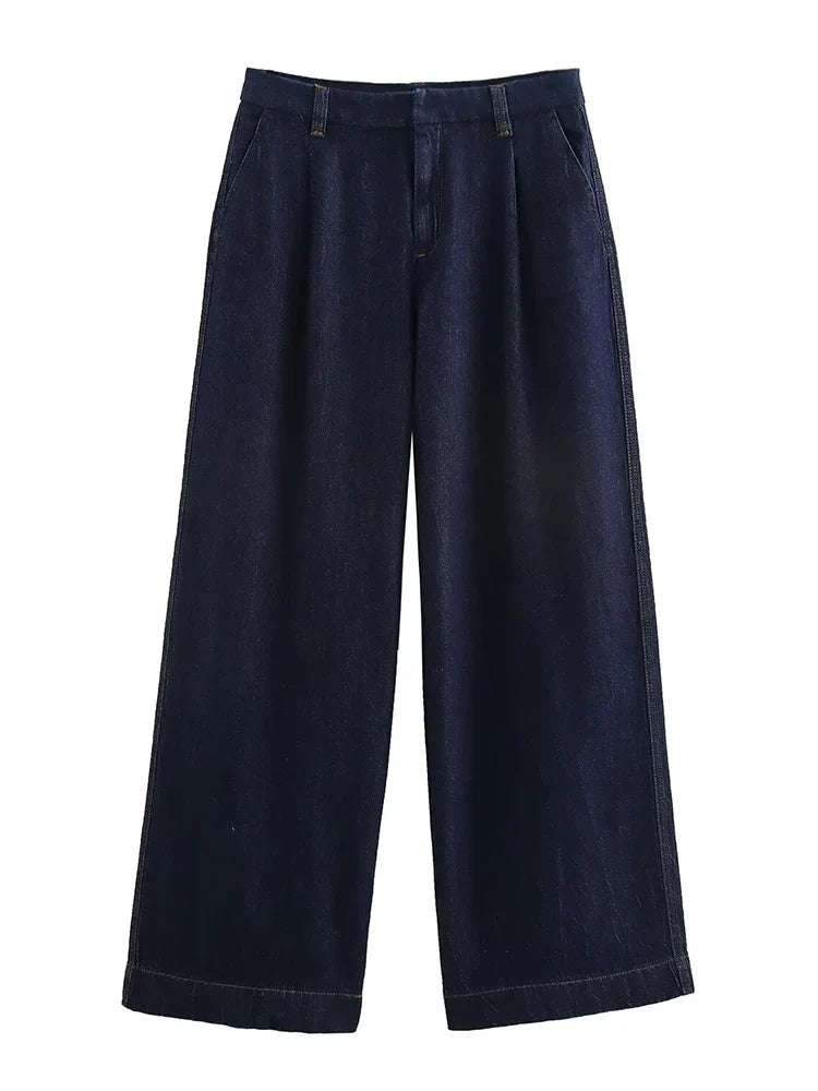 MIRA | Gilet denim tendance - Luviera Fashion