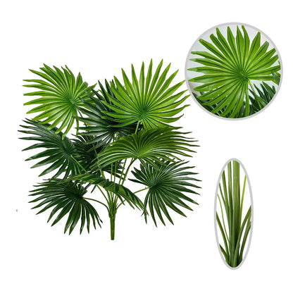 Chic Exotique avec une Note de Palmier