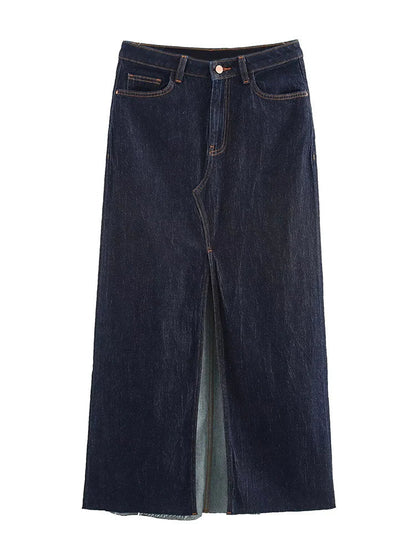 MIRA | Gilet denim tendance - Luviera Fashion