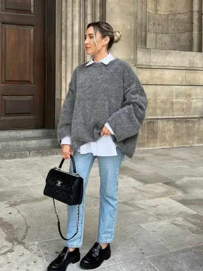 ÉLARA | Pull-over d'automne élégant pour un confort optimal - Luviera Fashion