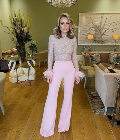 Jumpsuit Chic à Manches Longues