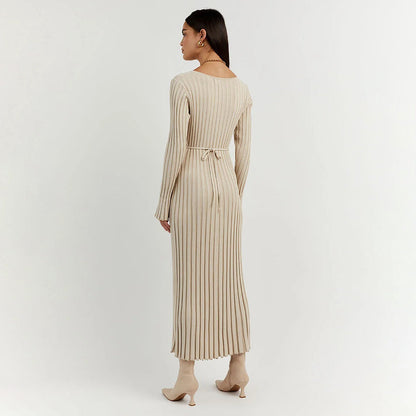 ALÉNA | Robe Femme en Tricot Douce - Luviera Fashion
