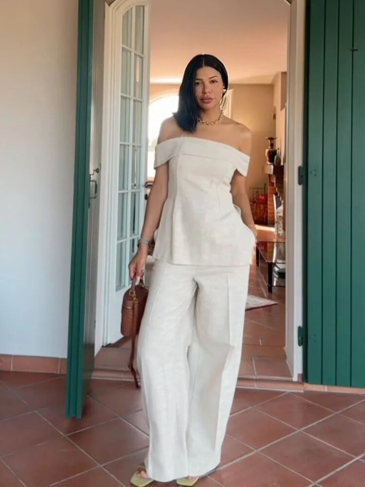 LINA | Ensemble deux pièces ajusté et confortable - Luviera Fashion