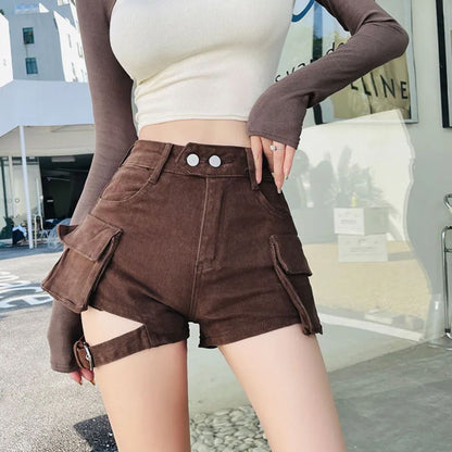 Tendance Femmes - Shorts Taille Haute