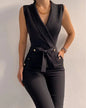 Jumpsuit Chic à Décolleté en V