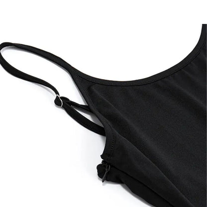 Sans Manches Bodycon Jumpsuit