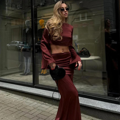 CÉLIA | Ensemble moderne et sophistiqué pour toutes occasions - Luviera Fashion