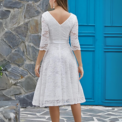 Robe Jenny de Printemps à Manches 3/4 - Collection 2025