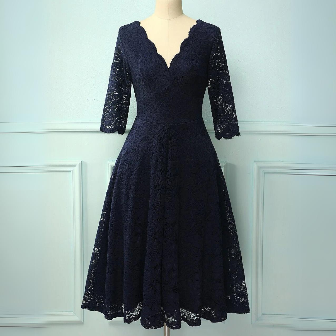 Robe Jenny de Printemps à Manches 3/4 - Collection 2025