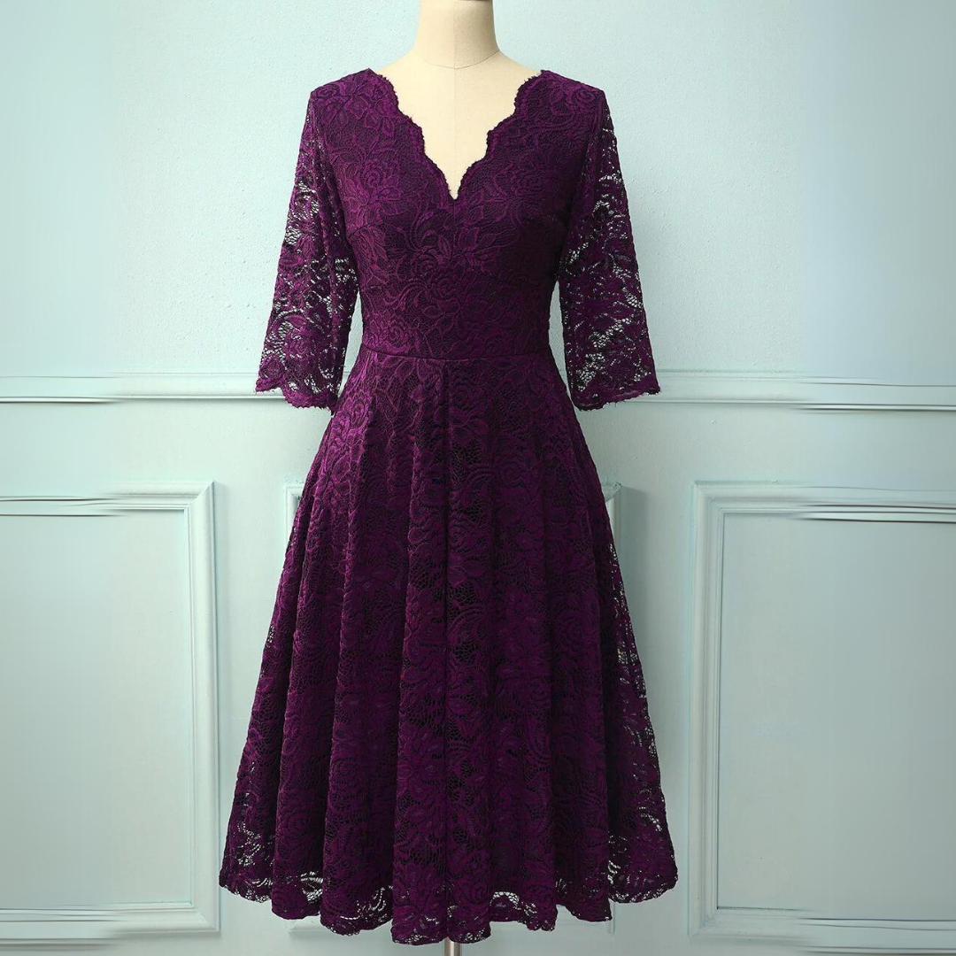 Robe Jenny de Printemps à Manches 3/4 - Collection 2025