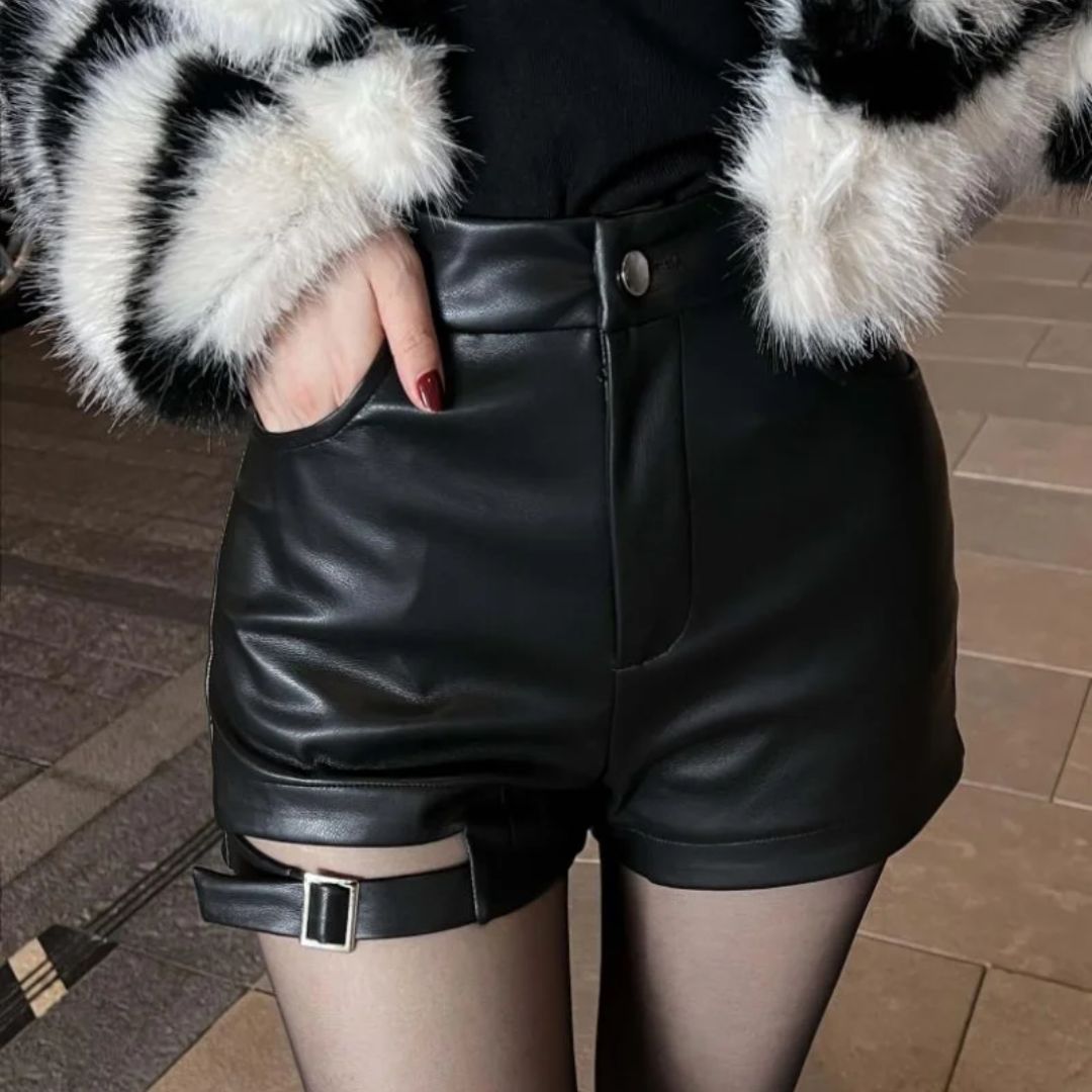 Shorts Élégants Taille Haute pour Femmes