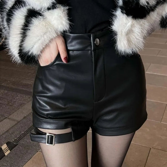 Shorts Élégants Taille Haute pour Femmes