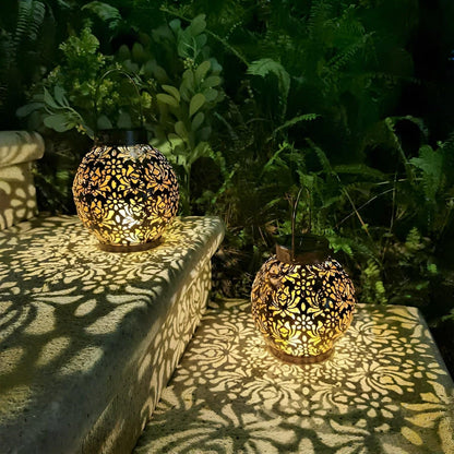 AquaGlow – Lampe Solaire LED Suspendue pour Jardin, Étanche