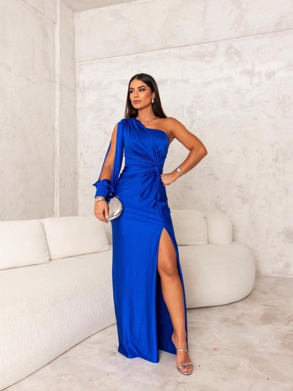 Robe de soirée asymétrique élégante - Ravina