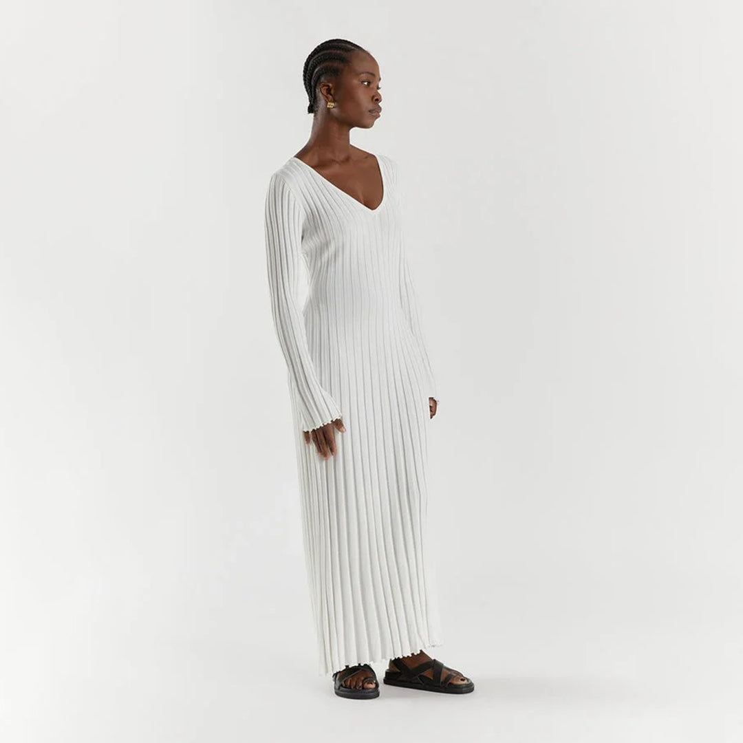 ALÉNA | Robe Femme en Tricot Douce - Luviera Fashion