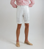 Short blanc pour hommes