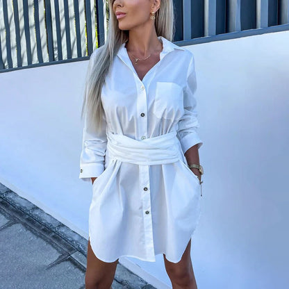 SIMONE - Robe d'été courte et décontractée