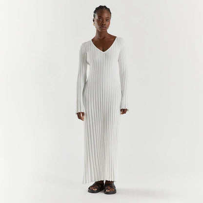 ALÉNA | Robe Femme en Tricot Douce - Luviera Fashion